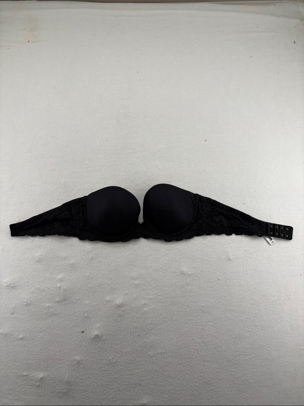 Cosabella Black Strapless Push-Up Lace Bra
